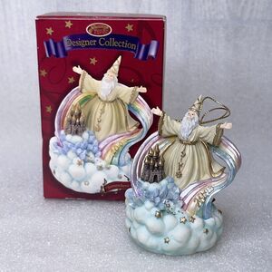 San Francisco Music Box Christmas Ornament MERLIN'S WORLD Marjorie Sarnat